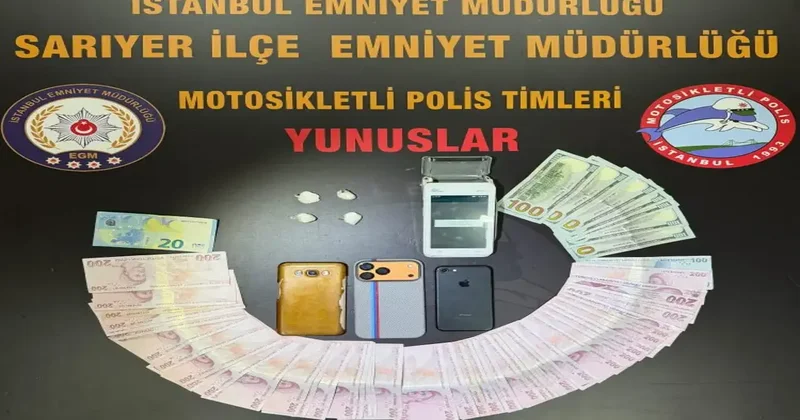 Maslak ta takside akılalmaz uyuşturucu zulası: POS cihazından kokain çıktı