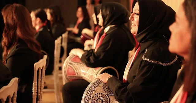 Osmangazi de kadınlardan muhteşem ritim gösterisi Bursa Haberleri