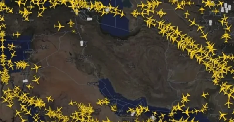 Korkulan hazırlık yine başladı: ABD uçakları yoğun sevkiyat için bir bir havalandı Sözcü Gazetesi