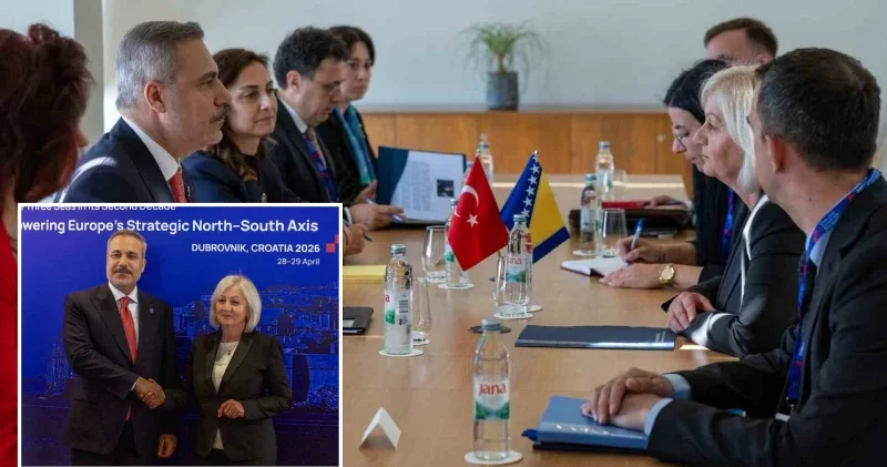 Bakan Fidan ın Hırvatistan’da diplomasi trafiği: Bosna Hersek Bakanlar Konseyi Başkanı Kristo ile bir araya geldi Avrupa Haberleri