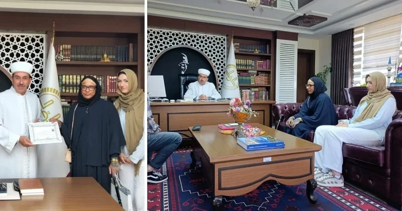 Alman Beinroth Müslüman oldu: Samira Safir Nur ismini aldı Aktüel Haberleri