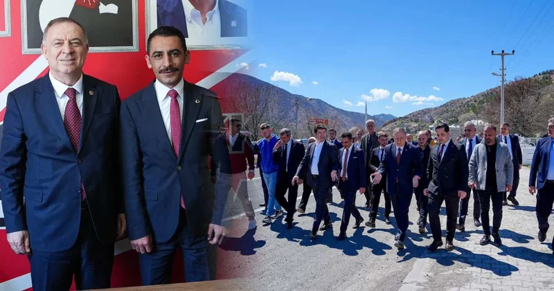 Tekke de ara seçim heyeti! CHP heyeti sahaya indi, Zeybek sloganı verdi