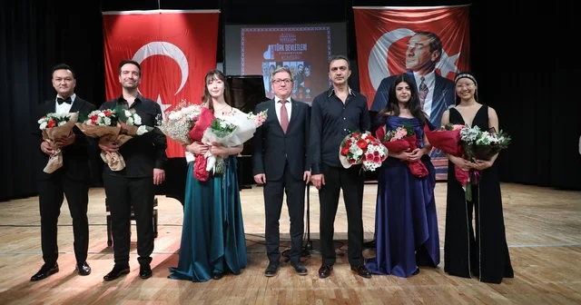 Türk Devletleri Piyanistleri Konseri nde piyano resitali Antalya Haberleri