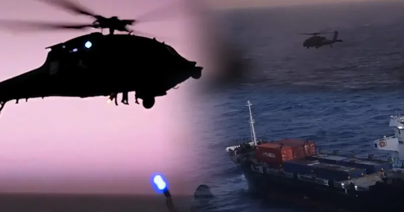 Hürmüz de abluka devam ediyor! ABD görüntüleri paylaştı