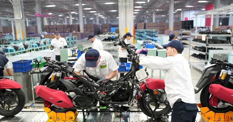Japon otomotiv Honda, İzmir de üretime başladı