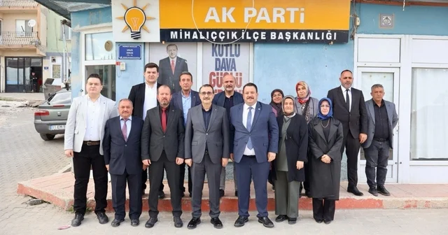 AK Parti Eskişehir Milletvekili Dönmez den Mihalıççık ilçesine ziyaret Eskişehir Haberleri