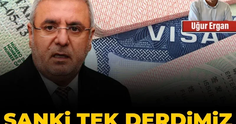 Sanki tek derdimiz Mehmet Bey in vizesi