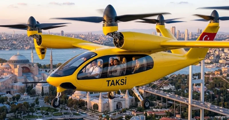 Havalimanına uçan taksi denemesi tamamlandı: Başlangıç için son bir imza kaldı Sözcü Gazetesi