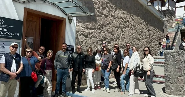 Rus ve Ukraynalı turistler Çankırı yı gezdi Çankırı Haberleri