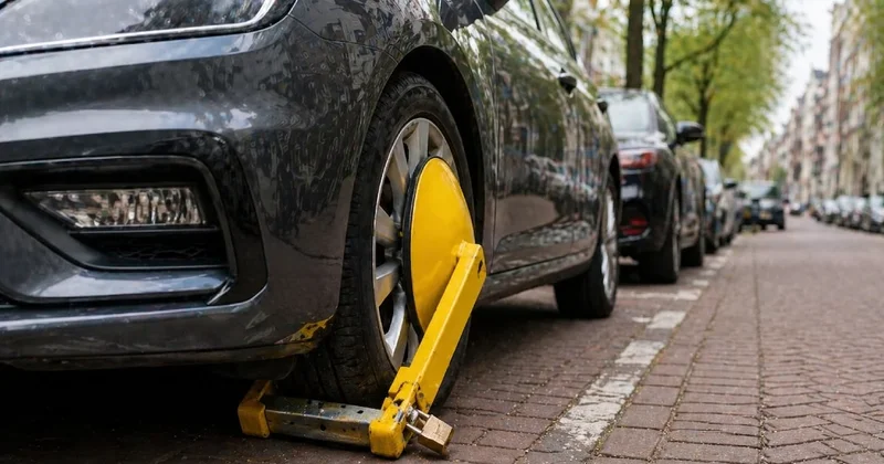 Park ihlallerinde yeni dönem başladı: Artık araçlara tekerlek kilidi takılacak Sözcü Gazetesi