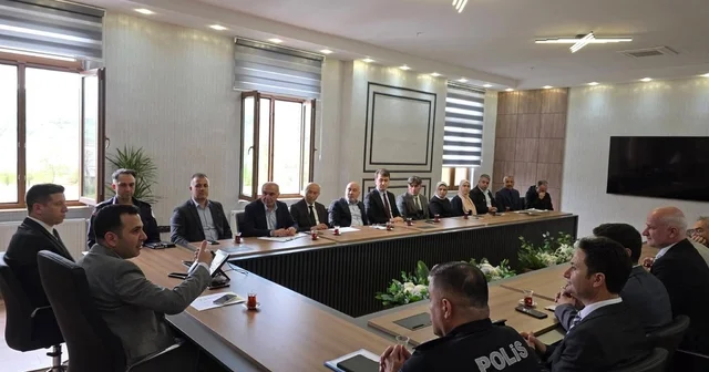 Gölbaşı nda ilçe koordinasyon toplantısı yapıldı Adıyaman Haberleri