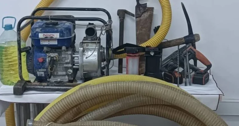 Tarihi eser operasyonu: 8 şüpheli suçüstü yakalandı