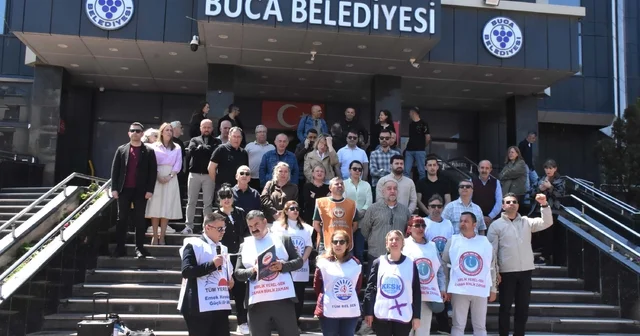 Buca Belediyesi nde memurlar eylemde: Haber gelmezse yarın iş bırakacağız İzmir Haberleri