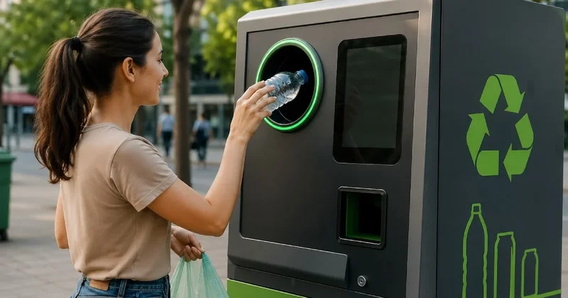 Çöpünü atan para kazanacak: Yeni makineler sokaklara yerleştirilmeye başlandı Sözcü Gazetesi