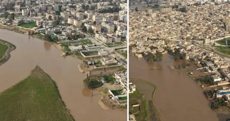 Suriye nin İdlib vilayetinde sel felaketi: Bazı evler ve tarım arazileri su altında kaldı Dünya Haberleri