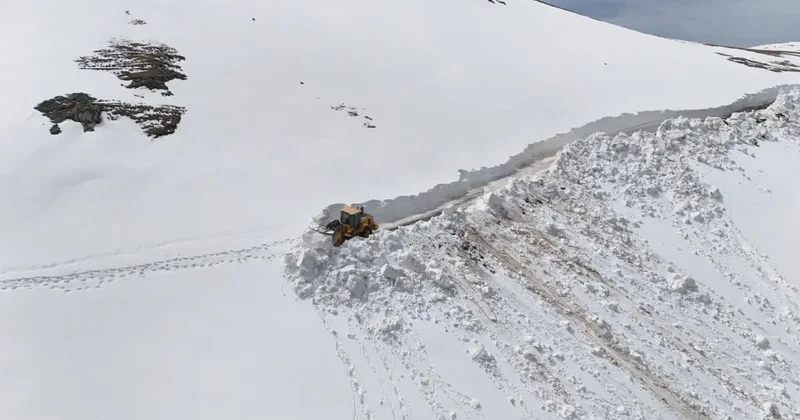 Ordu da 4 metre kar! Mücadele sürüyor