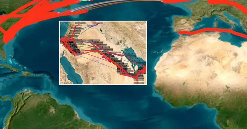 ABD den büyük hazırlık! Son 72 saatte hava hareketliliği dikkatlerden kaçmadı