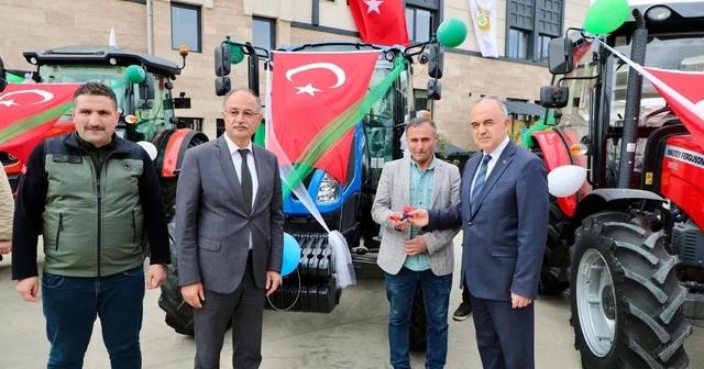 Ordu da ORKÖY kredisi kapsamında hak sahiplerine araçları teslim edildi Ordu Haberleri