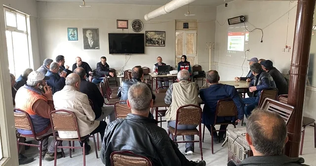 Tavşanlı da üreticilere yönelik bilgilendirme eğitimi Kütahya Haberleri