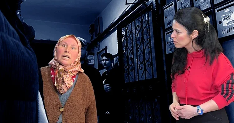 İstanbul da bina sakinlerini illallah ettiren komşu Bana iftira atıyorlar, bu kadar evim varken kiraya çıkacağım