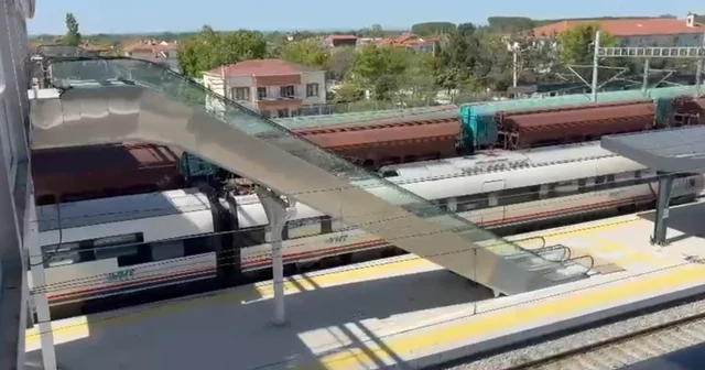 Edirne de hızlı tren heyecanı: Deneme sürüşleri başladı Edirne Haberleri