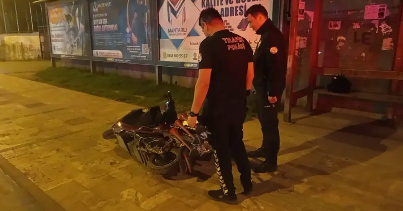 14 yaşındaki sürücünün kurduğu düzenek başını yaktı