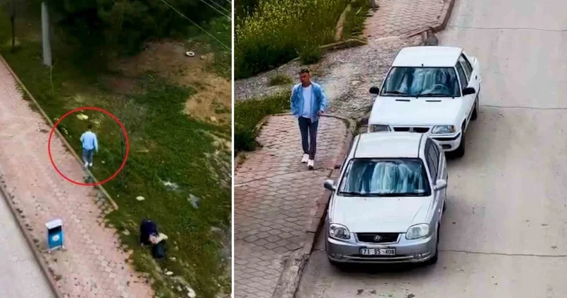 Denetimden kaçan sürücüyü polis dronla takip etti: 40 ar bin lira ceza Kırıkkale Haberleri