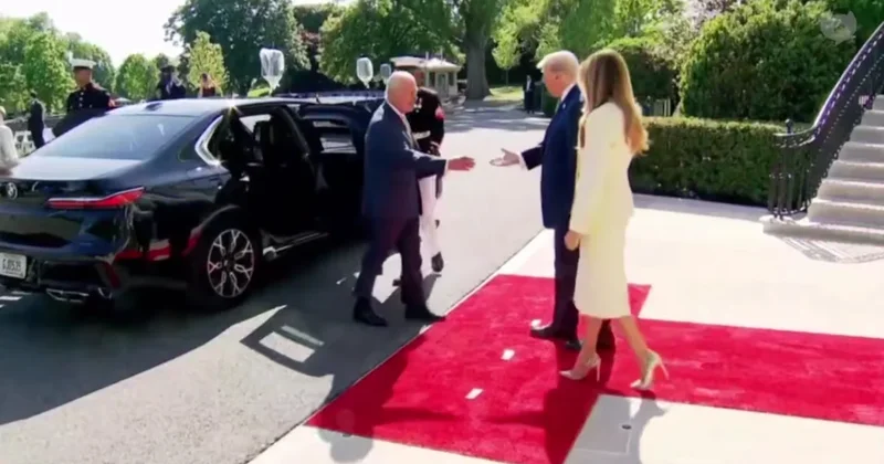 Büyük çekişme kameralara yansıdı: Trump ın taktiği Kral a işlemedi Sözcü Gazetesi