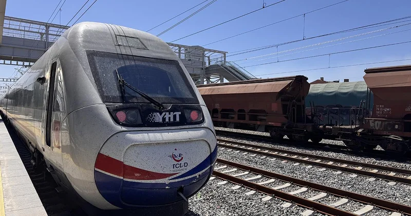 Türkiye Avrupa Demir Yolu projesinde test heyecanı