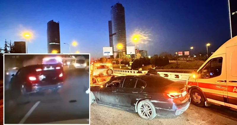 Maltepe de meydana gelen zincirleme kazada 4 yaralı İstanbul Haberleri