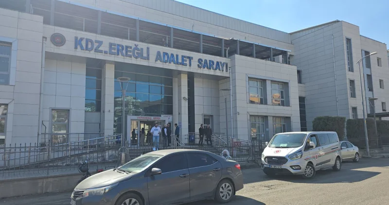 Zonguldak ta tutuklandığını öğrenen zanlı adliyede camdan aşağı atladı Son dakika haberleri