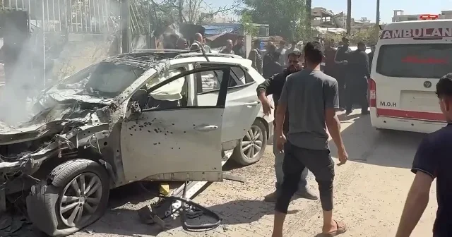 İsrail Gazze yi yine vurdu: 3 Filistinli hayatını kaybetti VİDEO İZLE