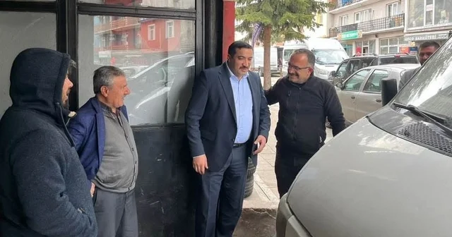 Başkan Kılıç, güne esnaf ziyaretiyle başladı Kars Haberleri