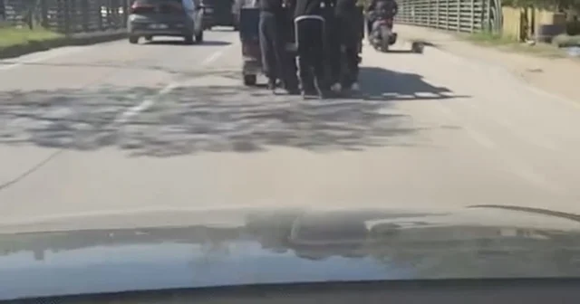 Patenli gençlerin tehlikeli yolculuğu kamerada Bursa Haberleri