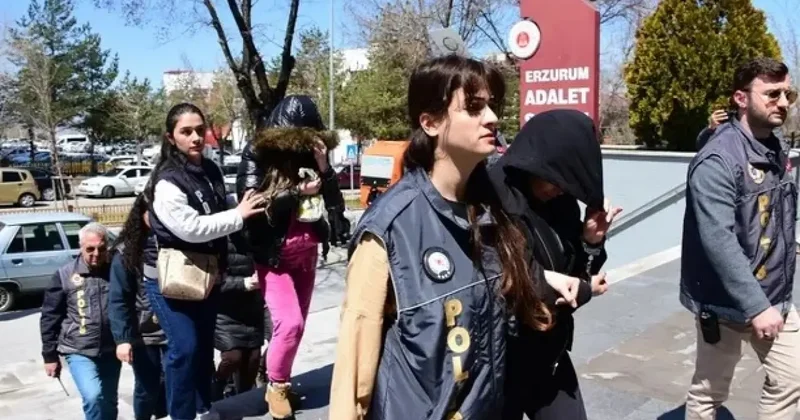 Erzurum da masaj salonlarına fuhuş operasyonu! Yakalandılar