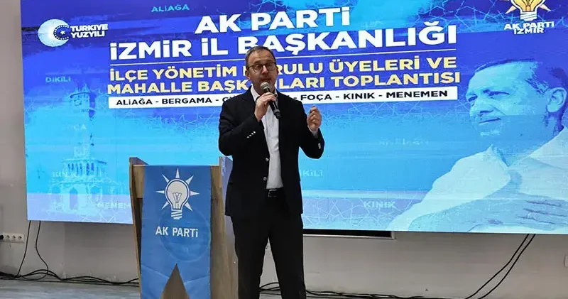 Kasapoğlu; İzmir Mecliste daha fazla AK Partili milletvekili ile temsil edilmeli