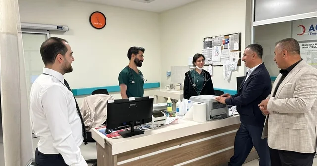 Sağlık Sen Şırnak Şubesi nden sağlık çalışanlarına bayram sürprizi Şırnak Haberleri