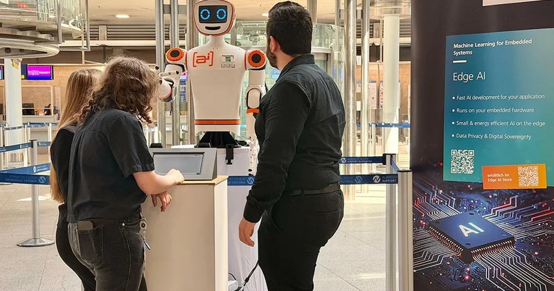 İnsansı robotlar havalimanlarında çalışmaya başlayacak Sözcü Gazetesi