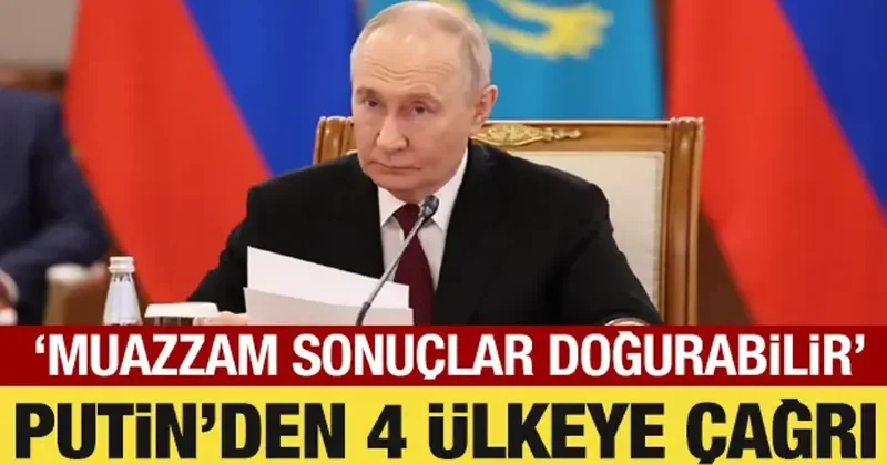 Putin den 4 ülkeye yapay zeka çağrısı: Muazzam sonuçlar doğurabilir!