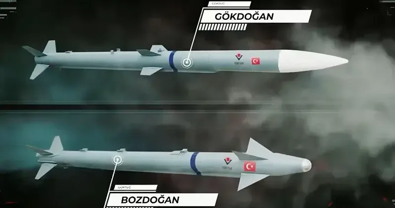 GÖKDOĞAN VE BOZDOĞAN, harp başlıklı atış testlerini tamamladı