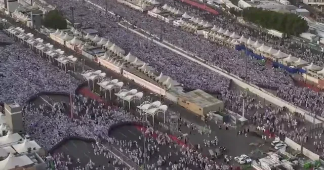 1,7 milyon hacı aynı anda: Suudi Arabistan dev organizasyonu böyle yönetti VİDEO İZLE