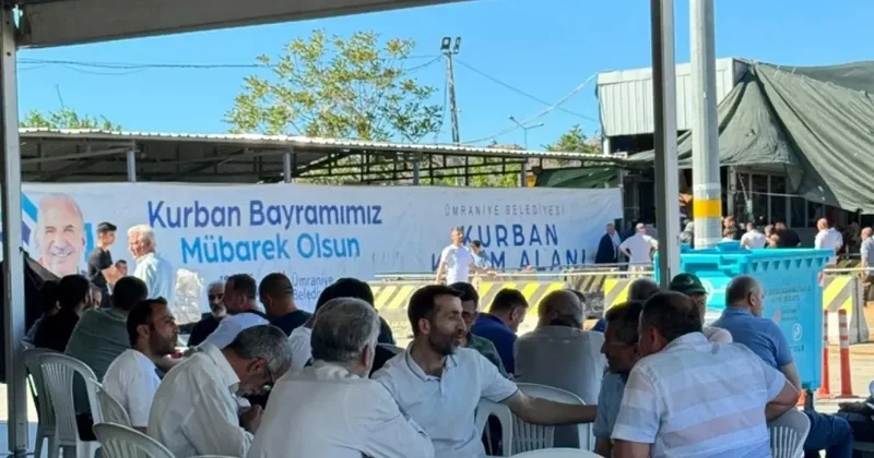 Ümraniye de kurban kesimleri hijyenik şartlarda yapıldı