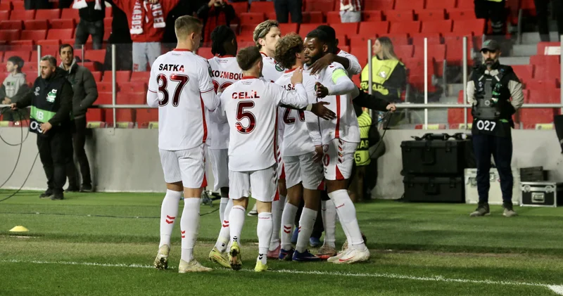 Samsunspor dan Avrupa da dikkat çeken istatistik