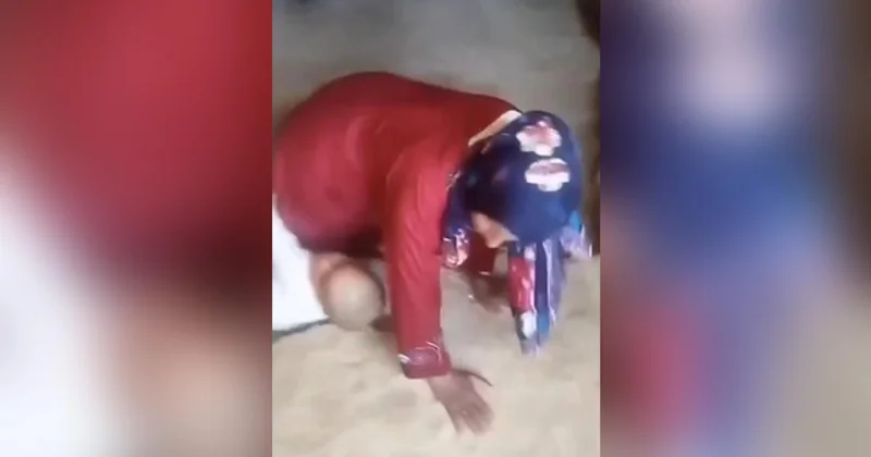 İsrailli saldırganın Filistinli anne ve çocuğa saldırısı kamerada