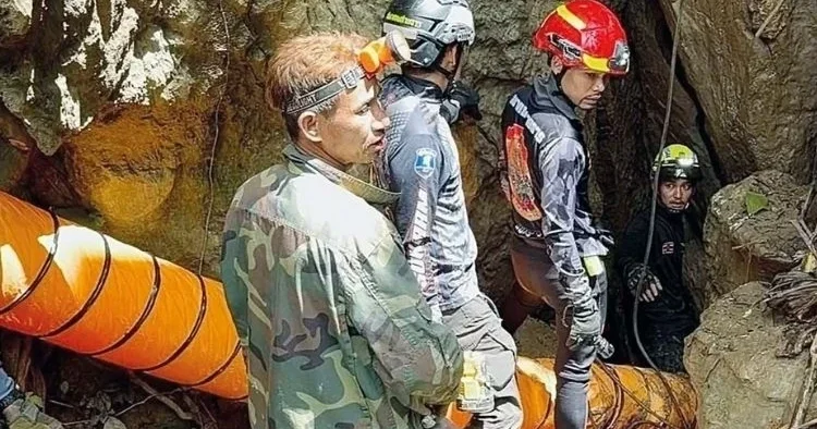 Mağarada sekiz gündür kurtarılmayı bekliyorlar