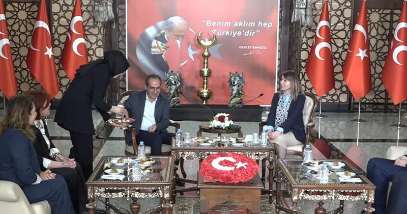 MHP ve DEM Parti bayramlaştı