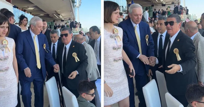 Aziz Yıldırım ve Serdal Adalı, 100. Gazi Koşusu’nda bir araya geldi