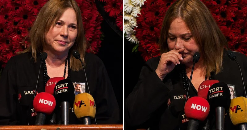 Kadir İnanır ın hayat arkadaşı Jülide Kural hem ağladı hem ağlattı: Vasiyetin sorumluluğumuzdur