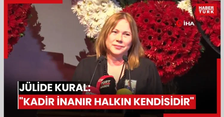 Kadir İnanır ın hayat arkadaşı Jülide Kural: Kadir İnanır herkesin abisidir, dayısıdır, babasıdır, oğludur. Aslında o halktır, Anadolu dur