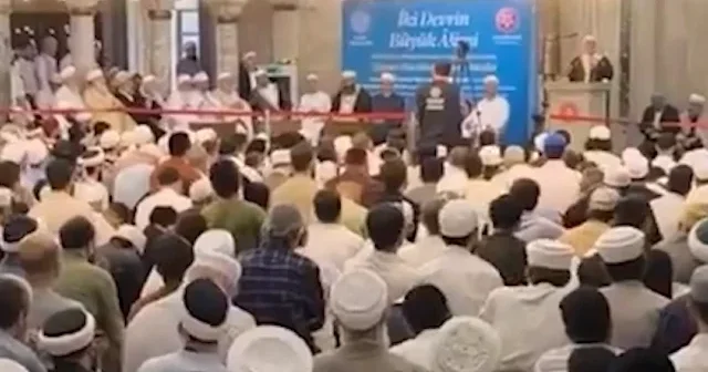 Hadis ilminin kalbi 10 gün boyunca İstanbul da attı: Tarihi ilim meclisi icazet merasimiyle tamamlandı VİDEO İZLE